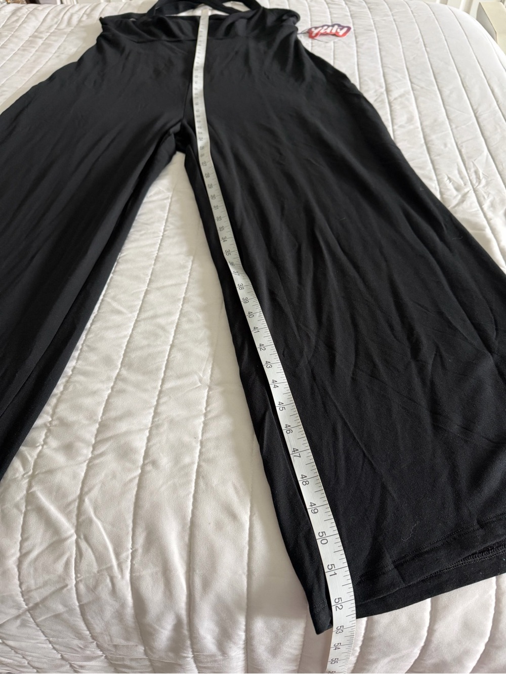 YITTY Black Jumpsuit with Wide Straps - Picture 7 of 10